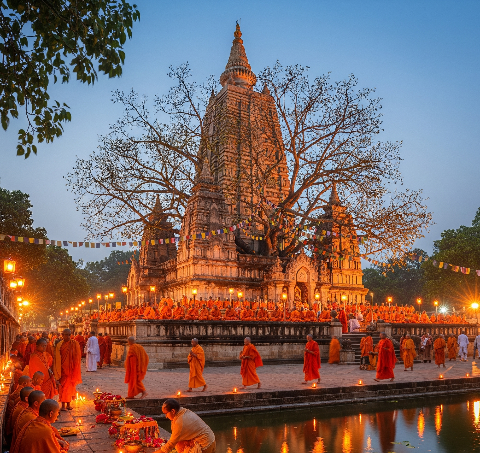 Mahabodhi Temple in Bodh Gaya